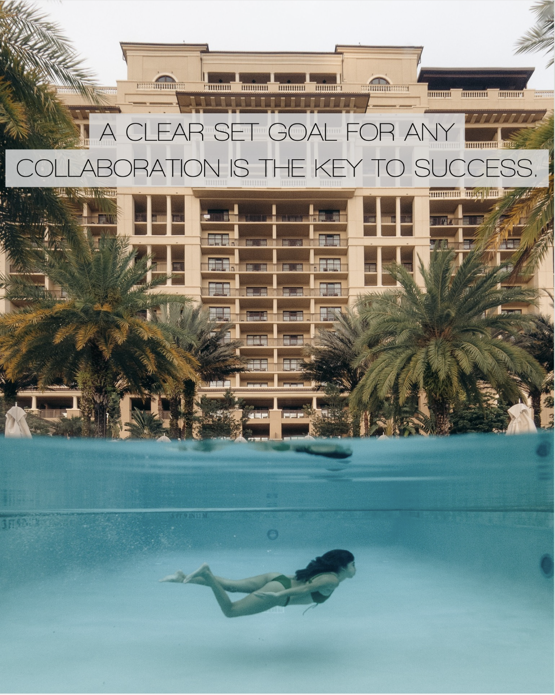 Clear goals - Influencer Marketing for hotels