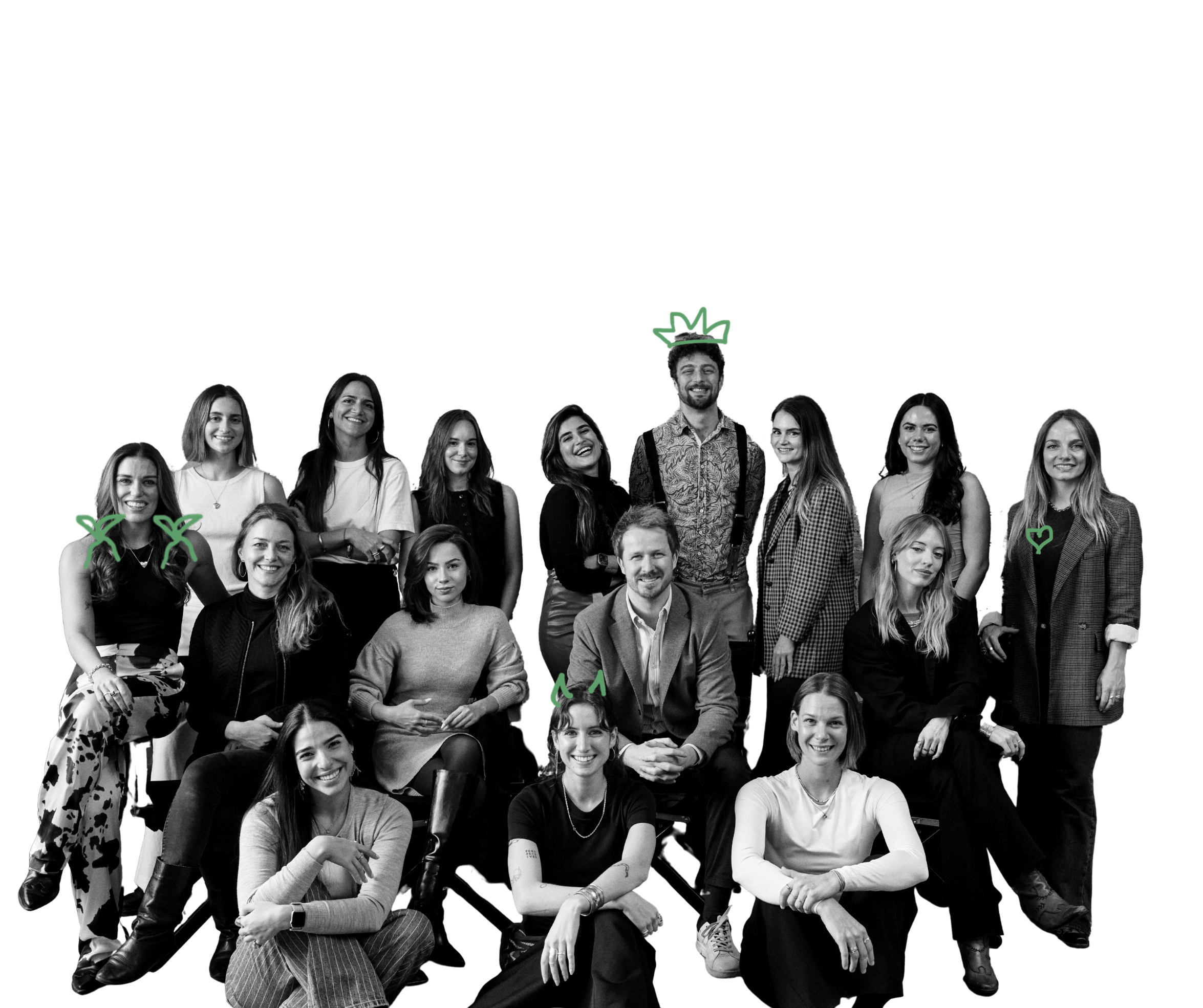 Studio 49 team posing for Content and Communications for hospitality