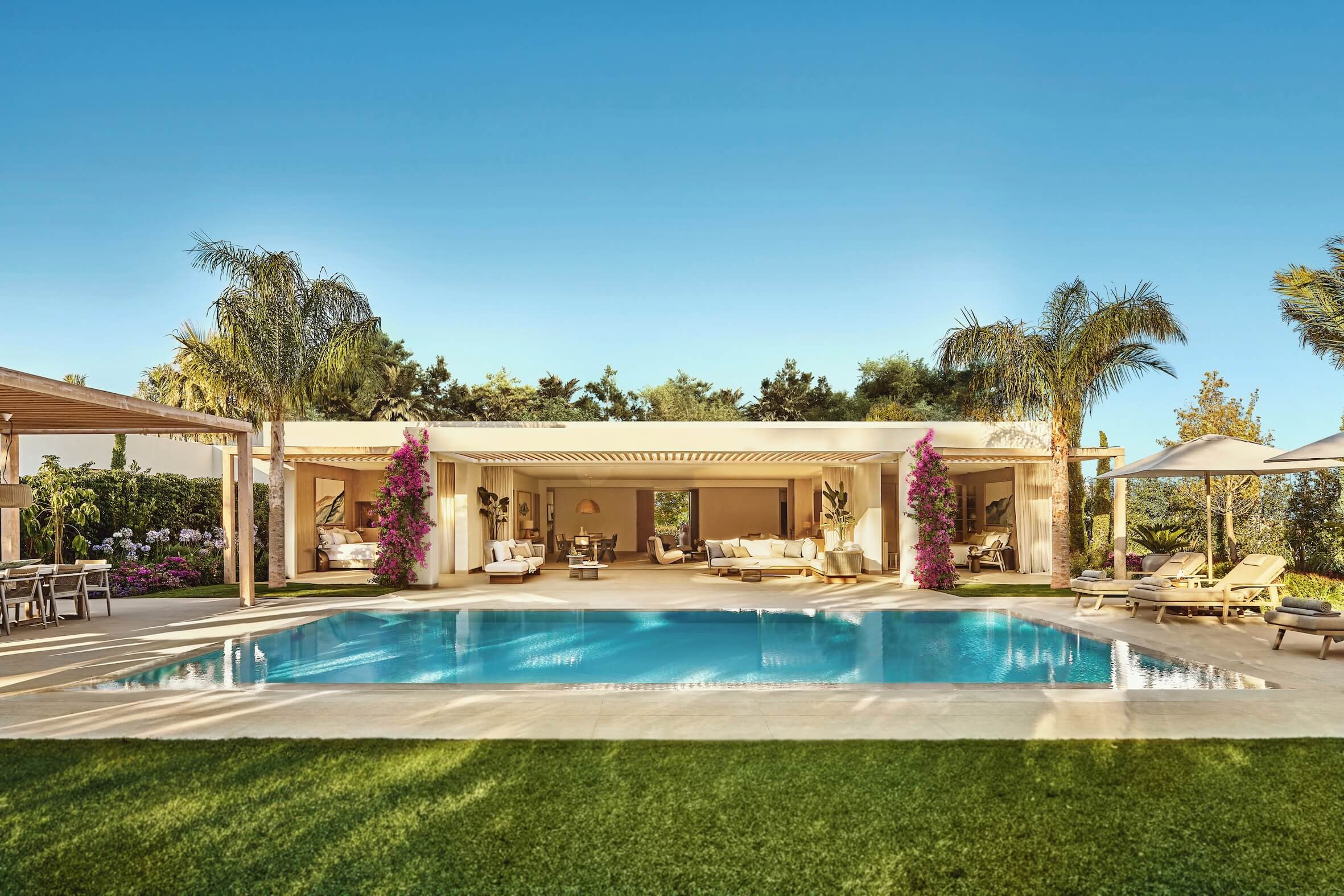 deluxe villa at sani ikos resort