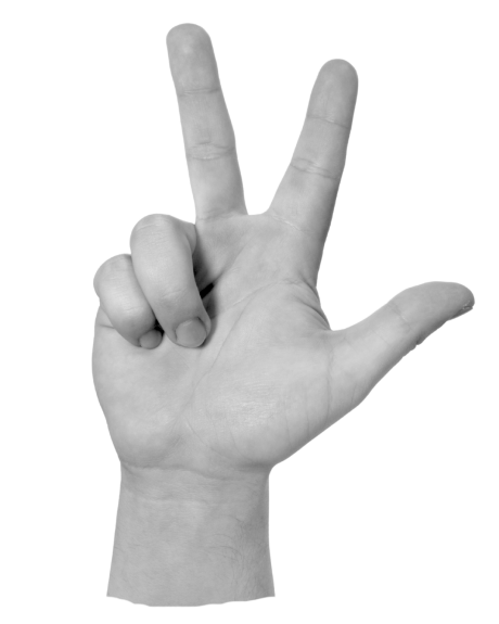 Three-Finger salute UAE Win-victory-love for hospitality marketing agency studio 49